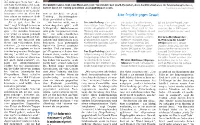 Zeitungsartikel Beratungsstelle „Wege“