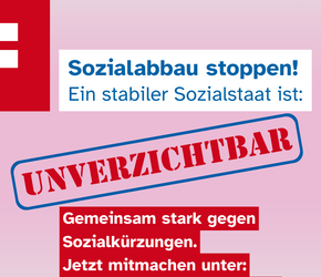 Kampagne: Sozialabbau stoppen