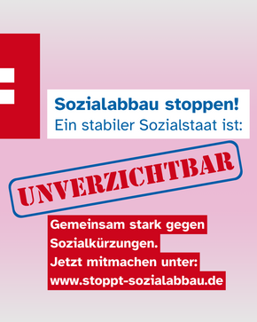 Kampagne: Sozialabbau stoppen
